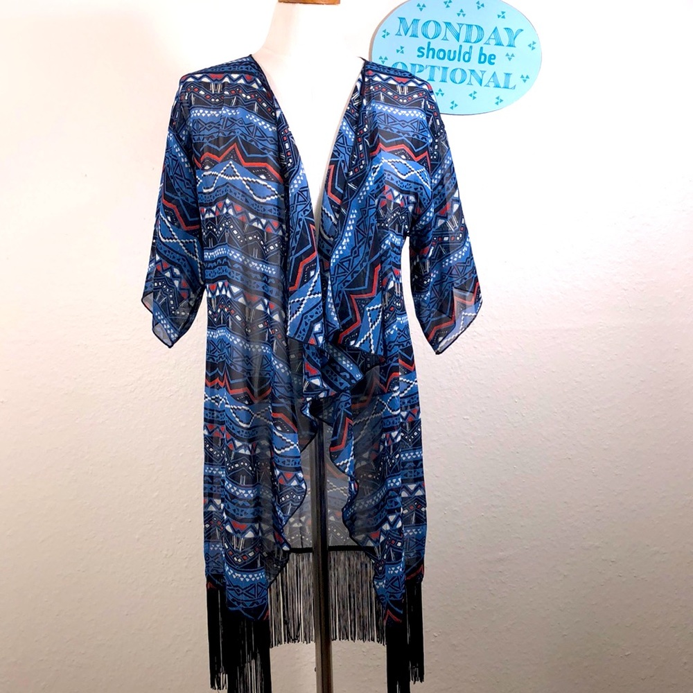 Lularoe Monroe Kimono/Wrap Cover Up